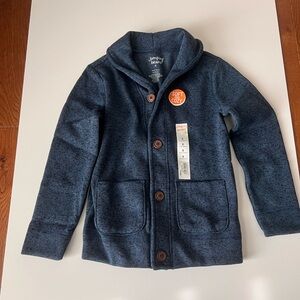 NWT Jumping beans boys fleece jacket size 6
